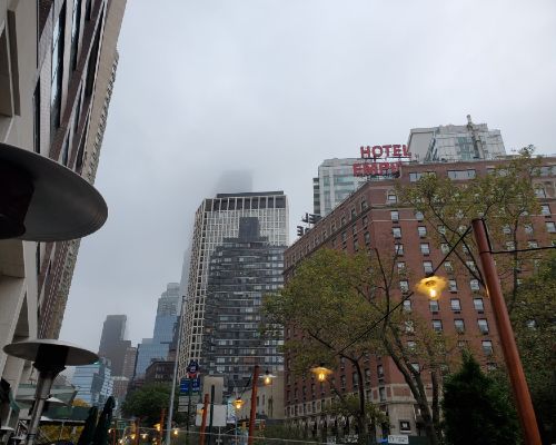 New York in the CLouds